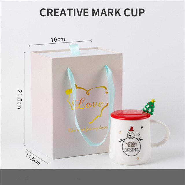 Rote Dekoration Personalisierte Weihnachtsmarke Tasse